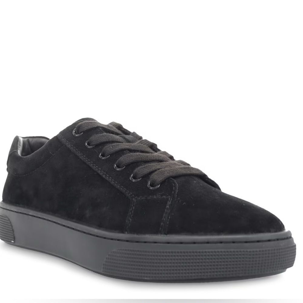 Propet Kinzey Women's Suede Sneakers Shoes size 12 WD black